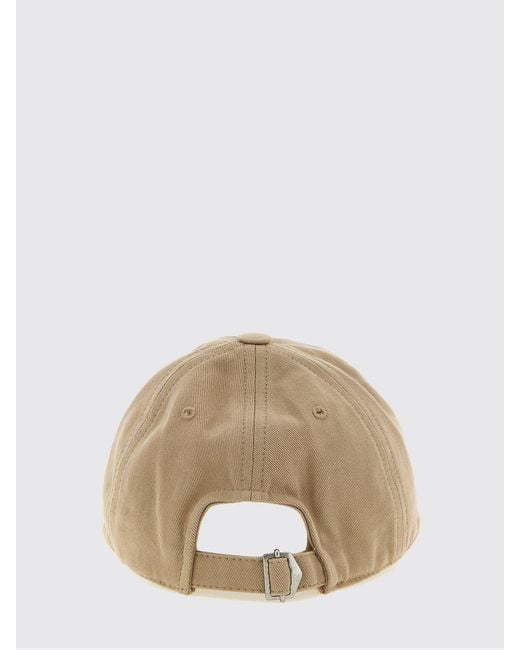 Isabel Marant Natural Tomas Cotton Twill Hat