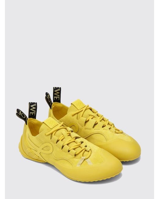 Loewe Yellow Sneakers