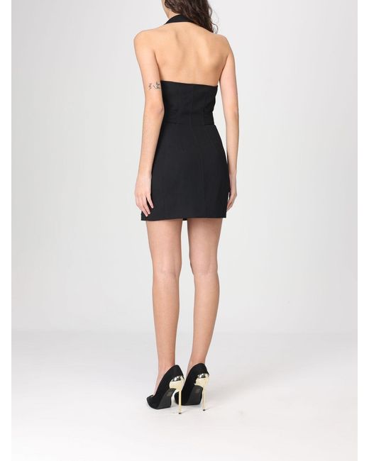 Elisabetta Franchi Black Blazer Dress