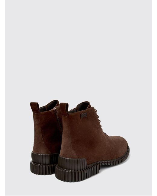 Camper Brown Pix Suede Ankle Boot for men