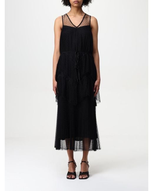 Abito Midi di Twinset in Black
