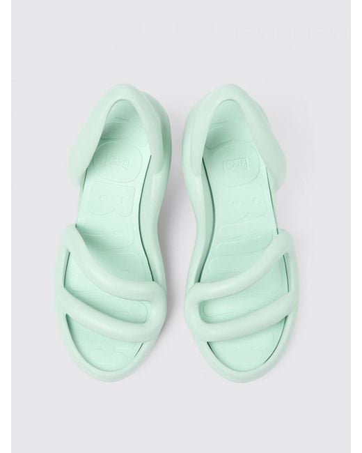 Camper Green Heeled Sandals