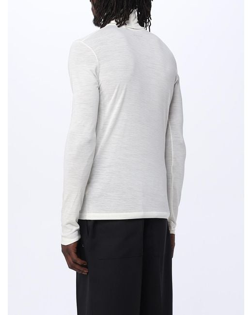 Jil Sander Pullover Aus Wollmischung in White für Herren