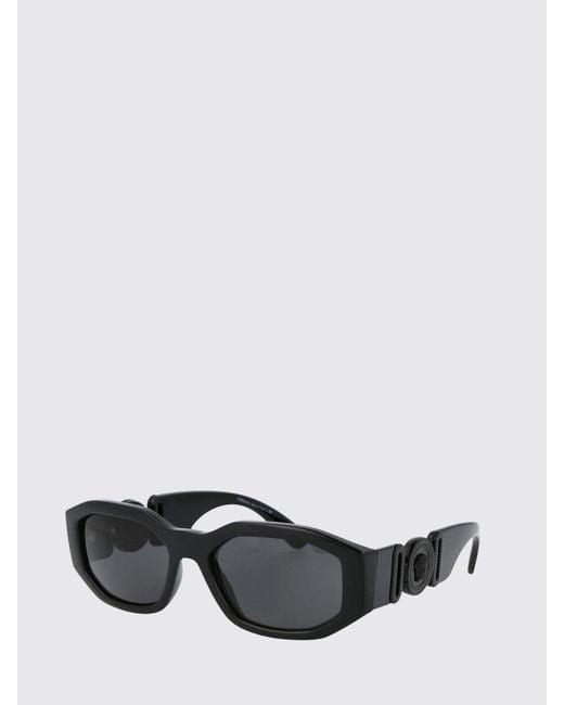 Versace Gray Medusa Sunglasses