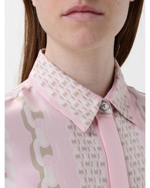 Top Mujer Versace de color Pink
