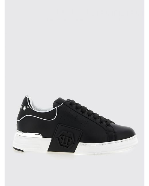 Philipp Plein Hexagon Sneakers in Black for Men | Lyst