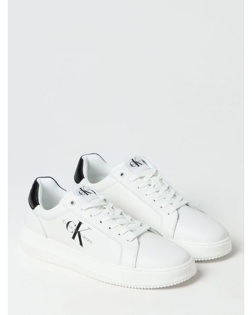 Ck Jeans White Trainers for men