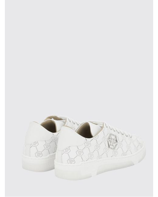Philipp Plein White Trainers for men