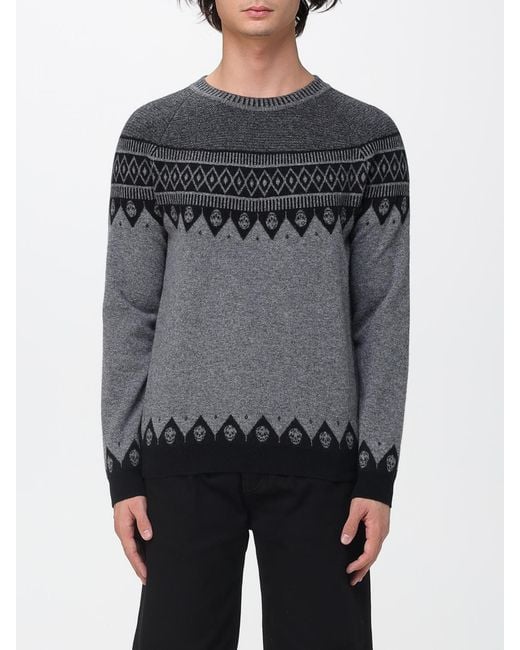 McQueen Gray Jumper for men