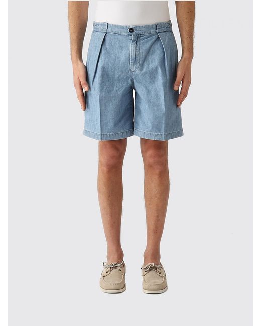 Briglia 1949 Blue Cotton Shorts for men