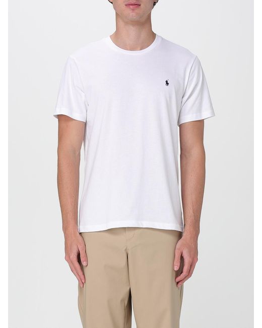 T-Shirt Homme Polo Ralph Lauren pour homme en coloris White