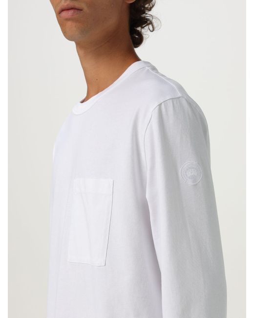 Canada Goose White Shirt for men