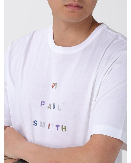 Paul Smith White Polo Shirt for men