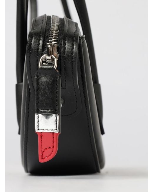 Fiorucci Black Lips Polyurethane Bag