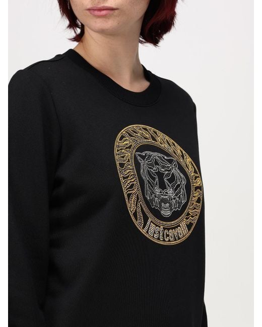 Just Cavalli Black Sweatshirt