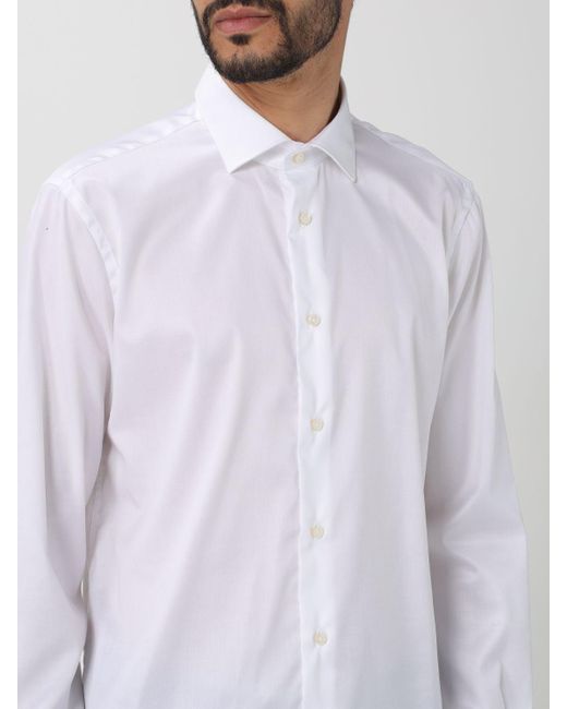 Camisa Brian Dales de hombre de color White