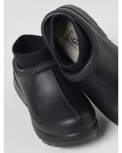 Ugg Black Flat Ankle Boots
