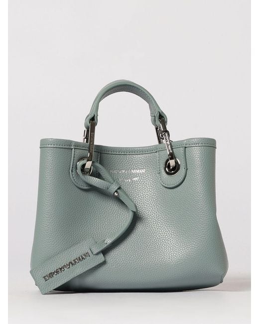 Emporio Armani Gray Myea Tote Handbag