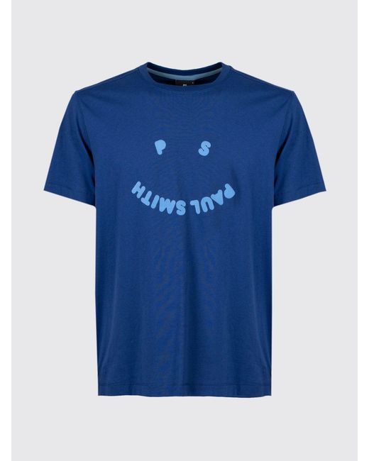 Paul Smith Blue T-Shirt for men