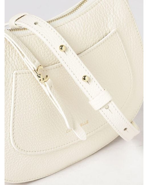 Coccinelle Natural C-Easy Grained Leather Bag