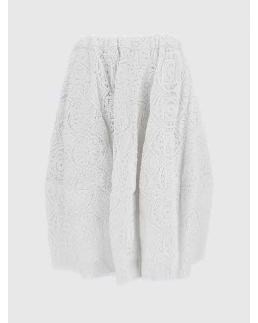 Comme des Garçons White Comme Des GarÇ Ons Skirt