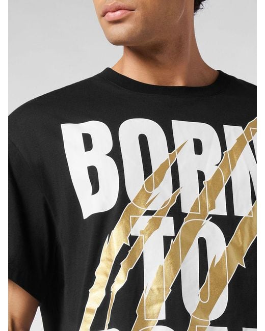 Philipp Plein Black T-Shirt for men
