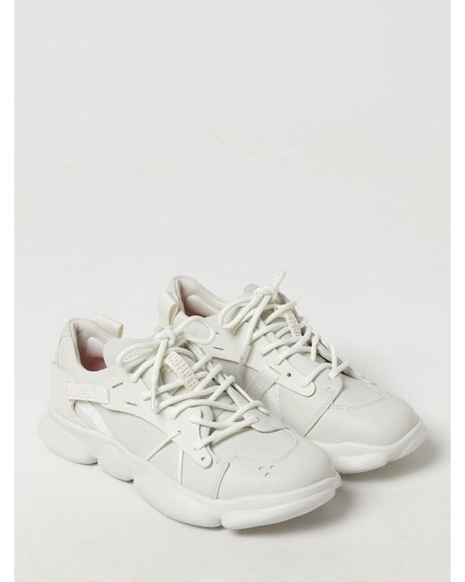 Sneakers Karst in pelle e gomma di Camper in White