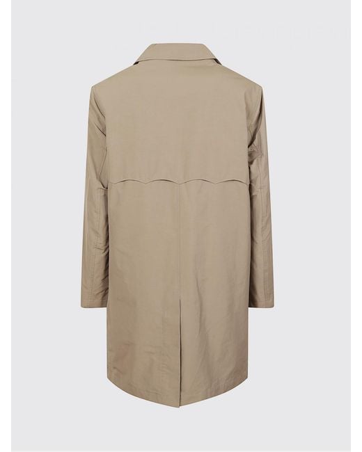 Baracuta Natural Polyester Trench Coat for men