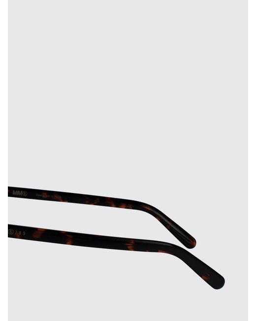MM6 by Maison Margiela White Zlp Acetate Sunglasses Retrosuperfuture X for men