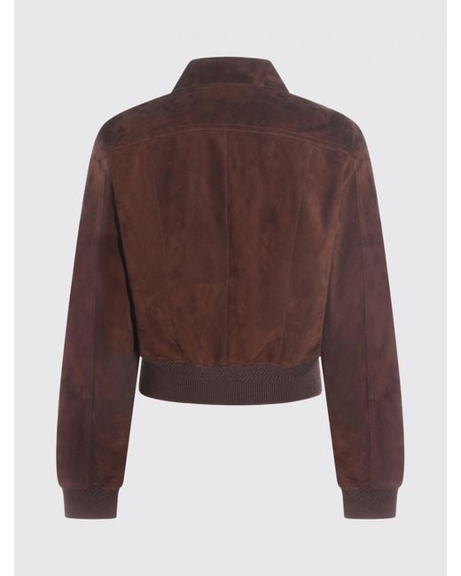 Tom Ford Brown Suede Leather Jacket