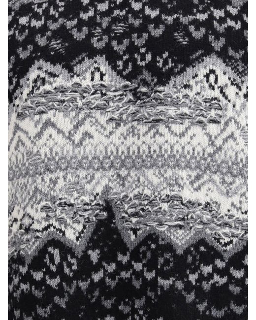 Laneus Gray Sweater for men