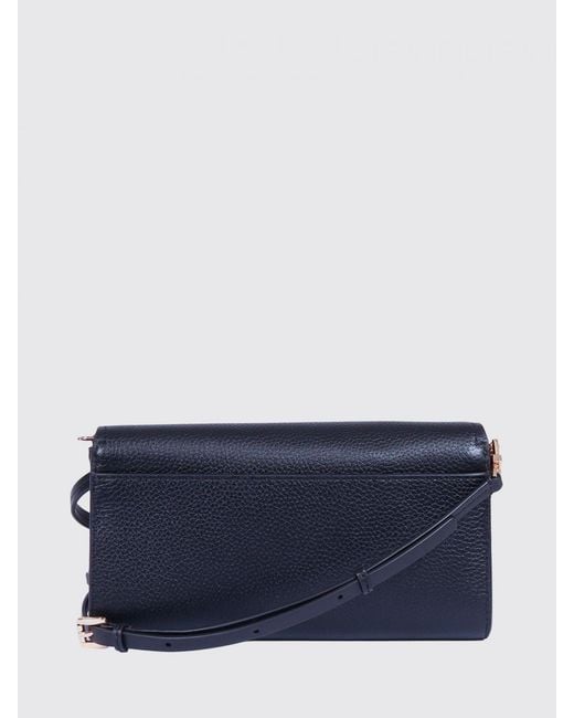 Michael Kors Blue Jet Set Grained Leather Bag