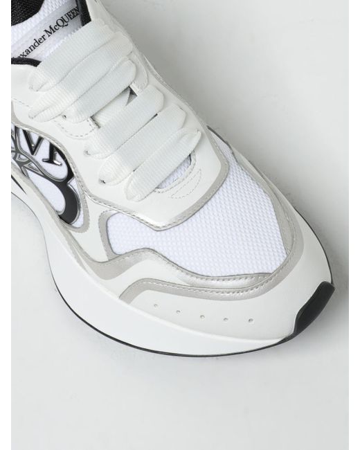 Zapatos Alexander McQueen de hombre de color White