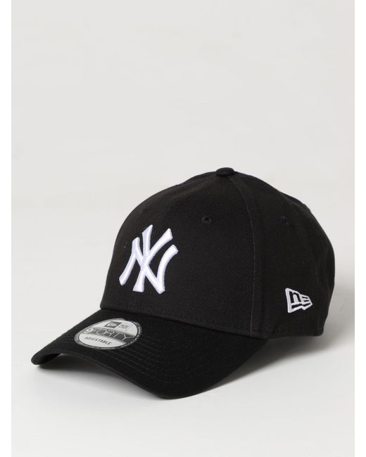 Cappello New York Yankees in cotone di KTZ in Black da Uomo
