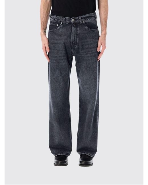 Our Legacy Blue Third Cut Straight Cotton Denim Jeans for men