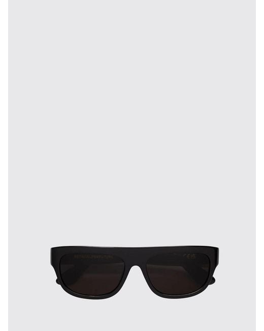 Retrosuperfuture Black Serioso Acetate Aviator Sunglasses for men
