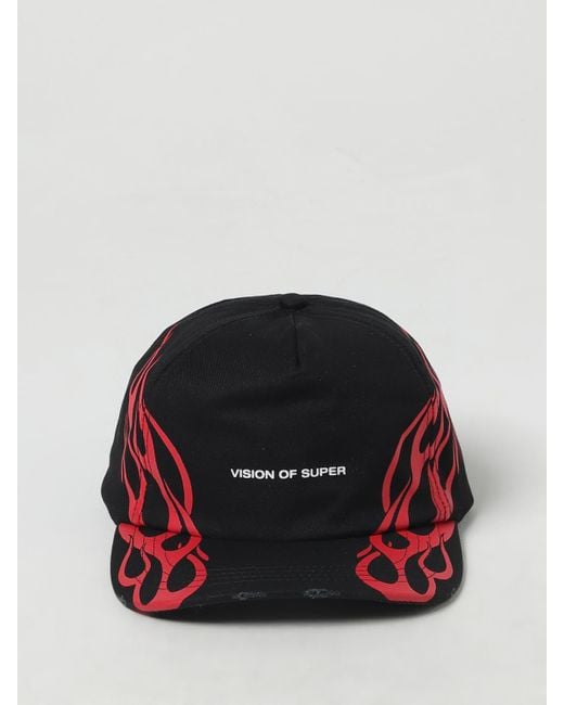 Vision Of Super Red Hat for men