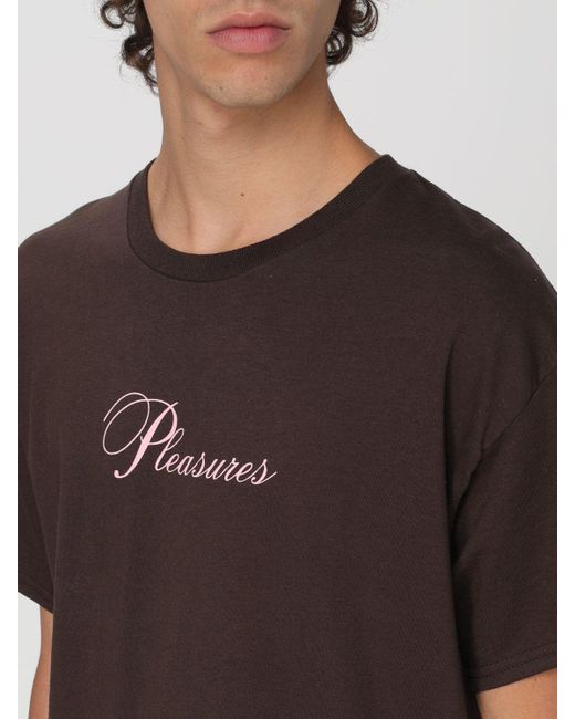 Pleasures Black T-shirt for men