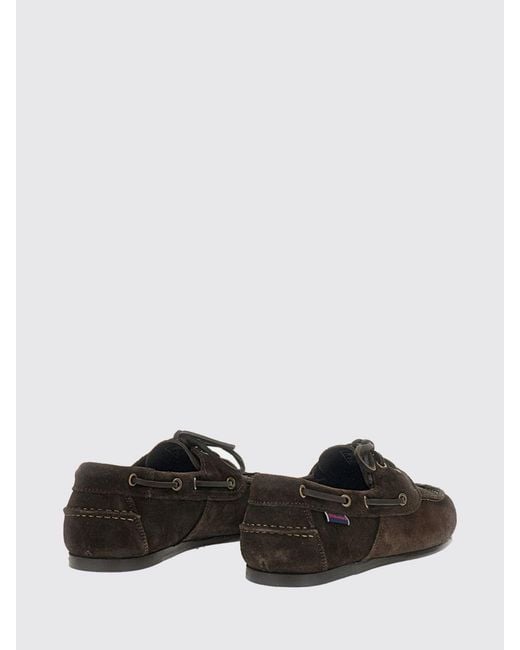 Sebago White Suede Owen Boat Loafers