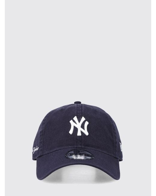 KTZ Blue 9Twenty New York Yankees Mlb Cotton Hat for men