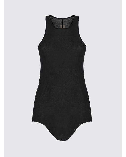 Rick Owens Black Cotton Top