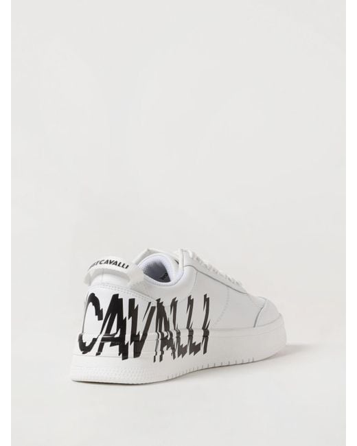 Sneakers in pelle di Just Cavalli in White