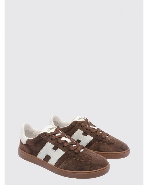 Hogan Brown Cool Sneakers for men