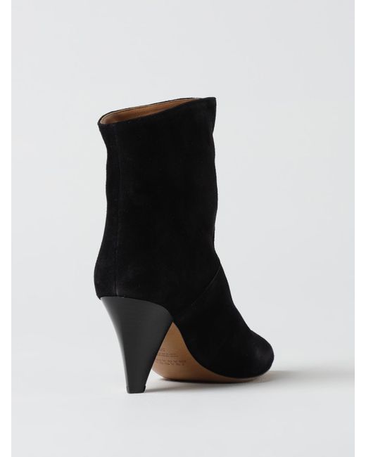 Isabel Marant Black Flache Stiefeletten Damen