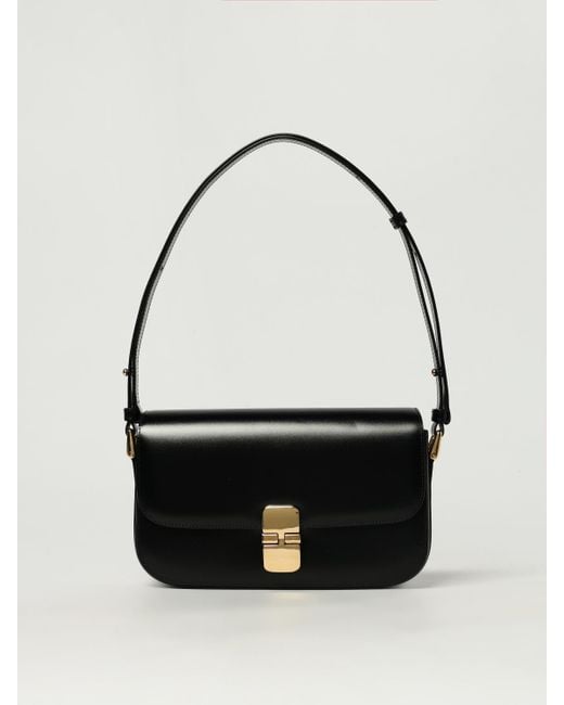 A.P.C. Black Umhängetasche Damen