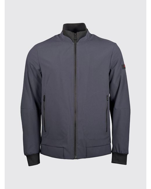 Peuterey Blue Bofin Polyester Bomber for men