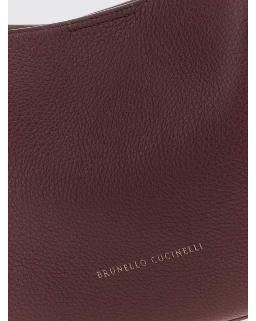 Brunello Cucinelli Purple Handbag
