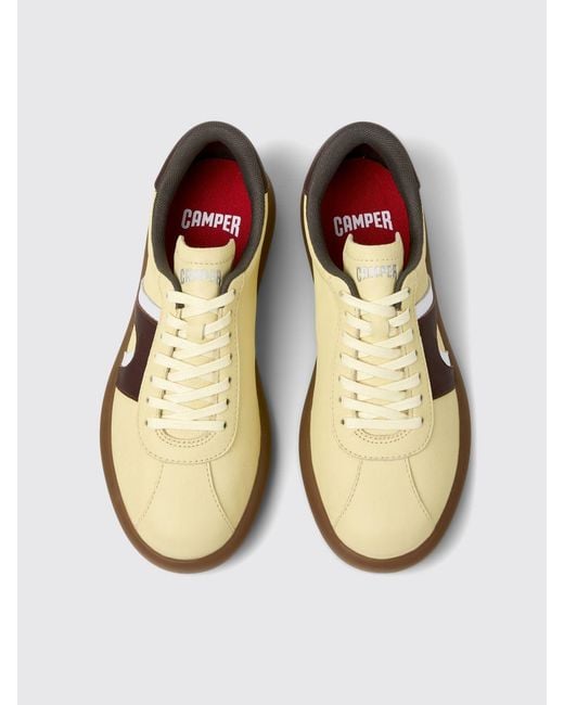 Camper Metallic Pelotas Soller Leather Sneakers