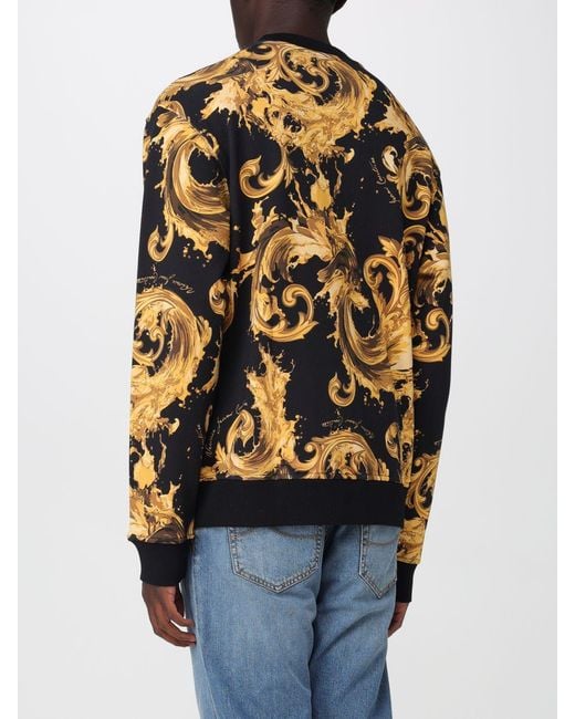 Versace Jeans Couture Black Sweater for men