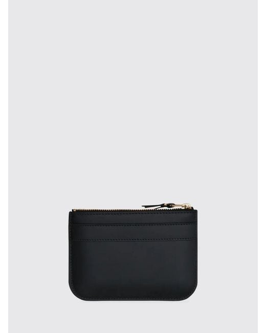 Comme des Garçons Black Leather Bow Wallet Comme Des Garçons for men